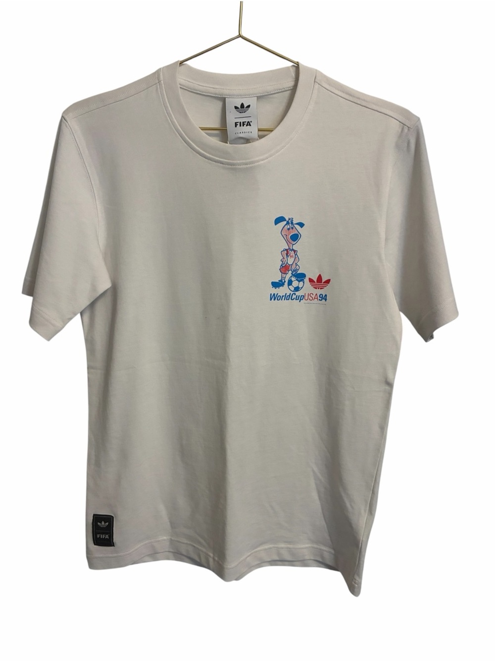 Adidas FIFA World Cup USA '94 White Graphic T-Shirt